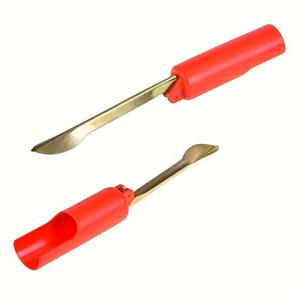 TEMU 2개입 접이식 낚싯대 지지대, 손잡이 없는 간편 디자인, 지면 삽입형 낚싯대 홀더, 휴대용 낚시 도구