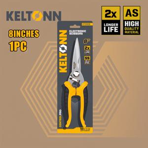 TEMU 8인치 와이어 커터, ≤0.5mm 철선, 구리선 및 알루미늄선 절단용