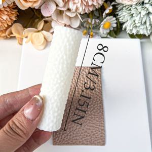 TEMU 가죽 폴리머 클레이 텍스처 롤러, 보석 만들기용 인쇄 도자기 텍스처 롤러, 폴리머 클레이 텍스처 시트와 함께 사용할 수 있는 폴리머 클레이 커터