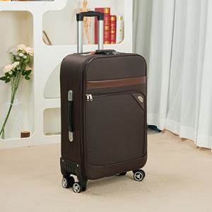 TEMU 남녀 공용 옥스포드 원단 여행 가방, 20인치 및 24인치 여행용 케이스 (범용 바퀴, 비밀번호 잠금, 대용량 28인치 캔버스 박스 포함)