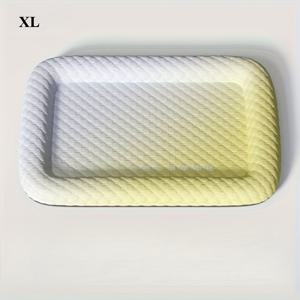 TEMU 사계절 범용 통기성 부드럽고 편안한 탈착식 펫 침대 매트 & 고양이와 강아지 범용 매트리스 & 소동물 침대 & 개 케이지 매트, 소형 및 중형 강아지와 고양이에 적합, 미끄럼 방지 변형