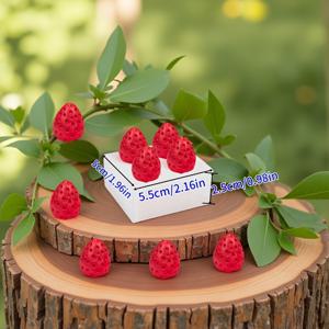 TEMU 6구 체리 실리콘 레진 몰드와 4구 딸기 유연한 실리콘 몰드, 비누, 석고, 점토 공예 및 수제 에폭시 캐스팅 도구 제작에 적합하며, 애호가, 초보자 및 숙련된 공예가들을 위한 완벽한 선물로 만들 수 있습니다.