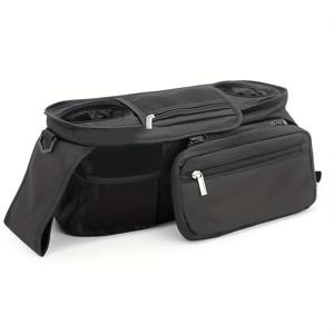 TEMU 유모차를 위한 튼튼하고 넉넉한 정리함. 간편하게 걸 수 있도록 디자인되었으며, 다양한 범용 용품을 보관하는 바구니 역할을 하여 엄마들을 위한 편리하고 실용적인 솔루션입니다.