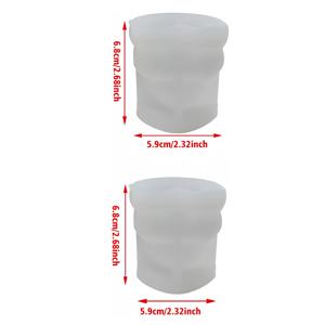 TEMU 2개 세트 소형 장미 곰 캔들 실리콘 몰드, 3D 캔들 만들기 몰드, 실리콘 에폭시 수지 몰드, 핸드메이드 향초, 비누, 점토, 석고, 레진 공예 등에 적합. 모던 디자인, 공예 애호가와 DIY 애호가를 위한 완벽한 선택