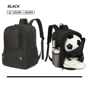 TEMU 남성을 위한 크리스마스 선물 및 발렌타인데이 선물로 휴대용 짐 가방, 컴팩트 피트니스 가방, 작은 물품 측정용 스포츠 백팩, 축구 및 농구 훈련 가방, 야외 하이킹 백팩, 사이클링 가방 포함