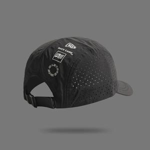 TEMU 남녀 공용용, 조절 가능한 스냅백, 빠른 건조, 가벼운 야외 모자 - 올리브 그린과 화이트 로고가 있는 캠핑 모자