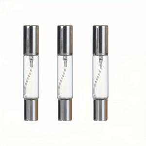 TEMU 3개 세트 이중 헤드 향수 스프레이 병 - 충전식 여행용 화장품 및 향수 분배기, 누출 방지 디자인, 향수, 콜로네, 필수 오일용 10ml 휴대용 병 - 내구성 있는 유리, 컴팩트하고 가벼움