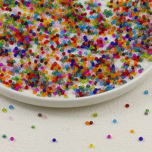 TEMU 2/3/4mm 2999/1299/438개 혼합 색상 투명 미니 소형 구슬, DIY 팔찌, 목걸이, 귀걸이, 핸드메이드 주얼리 및 장식용 구슬용 혼합 색상 소형 유리 씨드 비즈