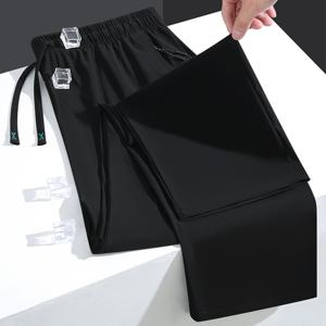 TEMU 여성용 패셔너블 캐주얼 스포츠 팬츠, 부드럽고 피부에 친화적, 통기성 좋고 답답하지 않음, 나일론과 스판덱스 원단 제작, 원단 중량 150, 세탁기 사용 가능하지만 드라이클리닝 불가, 편리하고 스타일리시한 포켓 디자인, 야외 스포츠에 적합