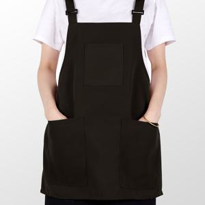TEMU 조절 가능한 스트랩 앞치마, 커피숍, 네일 살롱 및 애완 동물 가게 작업에 적합, 3개의 포켓 포함