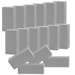 TEMU 인조꽃 및 드라이플라워용 드라이 플로럴 폼 블록 16개, 꽃꽂이, 생일, 집 장식, 정원, 결혼식용 그레이 플로럴 폼(4.3