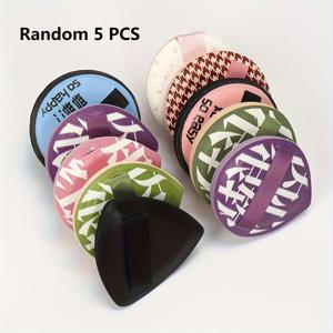 TEMU 대형 에어 쿠션 스펀지 세트 5개/10개/15개, 색상 및 모양 랜덤 선택, 뷰티 메이크업 스펀지, BB크림, 리퀴드 파운데이션, 컨실러 사용에 적합, 특히 지역적 잡티와 스팟 커버링에 적합, 눈가, 코끝, 입가의 정밀한 컨투어링에 더 적합, 물에 닿으면 팽창되는 라텍스 프리 건식 및 습식 겸용 파운데이션 메이크업 스펀지, 모든 피부 타입에 적합