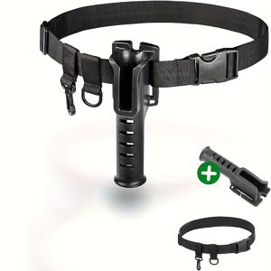 TEMU HQZOOMEE 낚싯대 홀더 벨트 - 휴대용 폴 인서터가 있는 조절 가능한 허리 웨이딩 벨트, 스피닝 캐스팅 릴용, 아웃도어 서프 카약 플라이 낚시 장비 액세서리 웨이더 스트랩