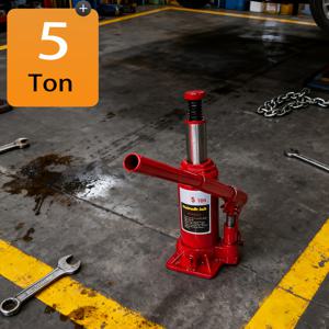 TEMU 자동차 유압 용접 병 잭, 하중 5톤(11023파운드), 잭 3톤(6613파운드) 자동차 잭, 유압 잭, 빠른 리프트 용접 자동차 병 잭, 자동차, 산업 공학에 이상적, 자동차용 유압 잭, 병 잭, 자동차 리프트, 업그레이드 버전