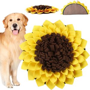 TEMU 강아지와 고양이를 위한 최신 스눕플 매트를 소개합니다. 불안 감소와 정신적 참여를 촉진하는 슬로우 피더 퍼즐 장난감입니다. 이 인터랙티브한 애완 동물 퍼즐은 귀여운 반려동물에게 재미있는 액세서리입니다.