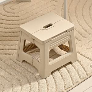 TEMU 컴팩트 접이식 의자 - 캠핑 및 낚시용 높이 조절식 야외 좌석, 가벼운 플라스틱 접이식 스툴, 휴일 선물로 좋음