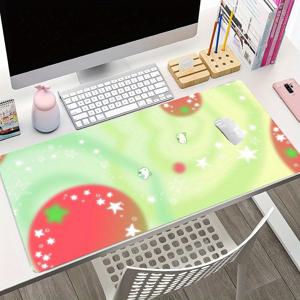 TEMU 1개 JlT 애니메이션 마우스패드 PC/노트북 호환 - 귀여운 애니메이션 별 마우스패드, 사랑스러운 작은 별과 마우스, 대형 데스크 매트, 컴퓨터 게이밍, 오피스 & 데스크 액세서리