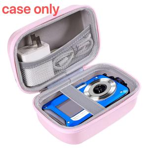 TEMU HSXB 디지털 카메라 케이스, CAMKORY 호환, YISENCE, VAHOIALD, Pixpro, Canon Powershot ELPH 180 190, Sony DSCW800 DSCW830 카메라에 적합, - 블루