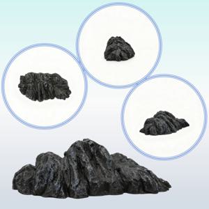 TEMU 리얼리스틱 미니어처 인조 중국 풍경용 - 레진 미니어처 산과 암석, 젠 데코, 테이블탑 디오라마 & 장식, 클래식 아시아 조각품, , 카니발, 라마단, 이스터, 웨딩, 선물