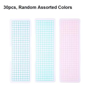 TEMU 30개 컬러 코드 테이프 시트 - PVC 그리드 스크랩북 와시 테이프 (매트 마감) DIY 공예, 스크랩북, 저널링용 - 초보자와 전문가를 위한 정리 보관