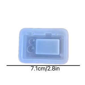 TEMU 레진 주형 실리콘 몰드 액세서리 레진 키체인 실리콘 몰드 레진 몰드