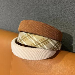 TEMU 3개 빈티지 프렌치 헤어밴드 세트 (스펀지 포함), 높은 머리 모양 헤어스타일용, 여성용 헤어 타이 및 헤어 액세서리 포함