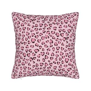 TEMU 1개 데이 하트 프린트 패턴 베란다 파티오 소파 거실 야외 베개커버 부드럽고 내구성 있으며 세탁기 사용 가능 (베개 코어 미포함)