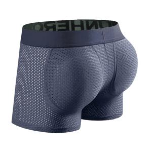 TEMU 남성용 드로즈 팬티 (시트 패드 포함) | 신축성 좋은 폴리아미드, 통기성 메쉬, 속건성, 흡습성, 편안한 넉넉한 사이즈로 데일리 및 캐주얼룩에 적합