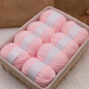 TEMU 8개 코바늘 뜨개실 공, 고품질 코바늘 실, 수제 뜨개질 실, 담요, 스웨터, 스카프 및 뜨개질 공예품에 적합, 뜨개질 코바늘 용품