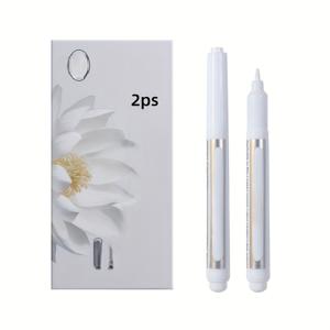 TEMU 2개 세트의 방수, 노화 방지, 부드러운 팁, 빠른 건조 속도의 두꺼운 유성 잉크가 함유된 오래 지속되는 흰색 마커입니다. 이 고휘도 아트 펜은 대용량 잉크를 사용하여 다양한 표면에 사용하기에 이상적입니다.