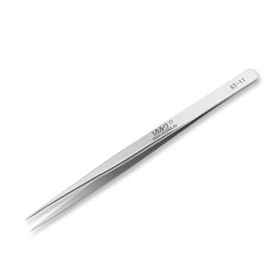 TEMU 전문가용 정밀 족집게 - 초박형 팁, 턱수염, 눈썹에 적합, 남녀공용 - 미끄럼 방지 그립, 전원 불필요 - 이발소 및 가정용 그루밍 도구, 메탈 텍스처, 고품질 메탈 소재