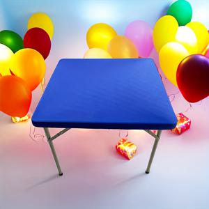 TEMU 1pc 스트레치 폴리에스터 테이블 클로스 - 33.85