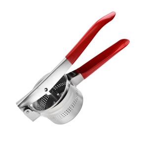 TEMU 감자 리서, 감자 프레스, 감자 믹서 스테인리스 스틸 감자 믹서, 감자 puree, 수동 주서 수동 핸드 오렌지 쥬서 레몬 쥬서 주방 가제트 미니 레몬 주서 과일 주서 쥬서 스테인리스 스틸 레드
