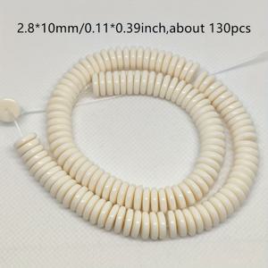 TEMU 2D 플랫 - 주얼리 공예용 롬델 비즈, 플랫 스페이서 비즈 및 다양한 비즈 컬렉션 포함