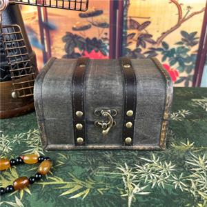 TEMU 다기능 레트로 스타일 보석함 - 보석, 목걸이, 시계, 선물 보관함, 크리스마스 및 할로윈 아이템 수집 상자, 수공예 나무 상자, 레트로 나무 상자, 보석함에 적합