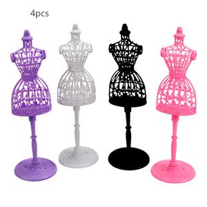 TEMU 다양한 색상의 미니 인형 모델 4개 세트, 작은 수제 옷걸이 디스플레이 스탠드, 홈 테마 장식 디스플레이 모델, 의류 디스플레이, 공예품, 재봉 액세서리에 적합, 내구성이 뛰어난 소재로 제작, 실용적인 도구