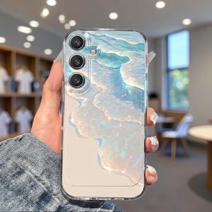 TEMU 휴대폰 케이스 - 삼성 갤럭시 A02 A03S A04 A05S A06 A13 A14 A15 A16 5G A21S A22 A23 A24 A25 A32 A34 A35 A50 A52 A53 A54 A55 A73 S21 울트라 S22 플러스 S23+ S24 FE S25 액정 보호 창작 패션 만화 투명 휴대폰 케이스, 낙하 방지 풀 커버 TPU 폰 케이스