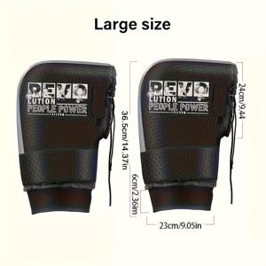 TEMU 2개입 방풍 핸들바 장갑, 추운 날씨에 자전거 타기에 적합한 방한 미트