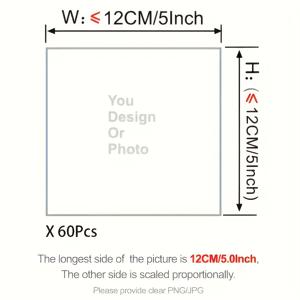 TEMU 15/30/60개 고품질 열전사 스티커 - 사진 및 텍스트 맞춤 제작 가능, 다양한 사이즈 - 티셔츠, 의류, 베개용 개인화 핫 캔버스 - 장비 불필요, 내구성 있는 DIY 휴일 선물 공예, 맞춤 선물, 홈 데코 - 모든 다리미(가정, 사무실, 생일, 결혼식)와 호환, 컬러 비닐 스티커, 전원 공급 불필요