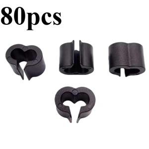 TEMU 80개 Y자형 펜스 커넥터 모듈러 DIY 펫 케이지 조립 클립 회전식 접이식 퀵릴리스 버클 토끼 기니피그 소동물 야외 펜스 액세서리 내구성 케이지 고정 클립