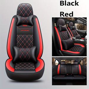 TEMU 차량용 시트 커버는 완전 밀폐형으로 사계절 내내 사용 가능하며, 인조 가죽으로 제작되었으며, 5인승 모델의 95%와 호환됩니다.