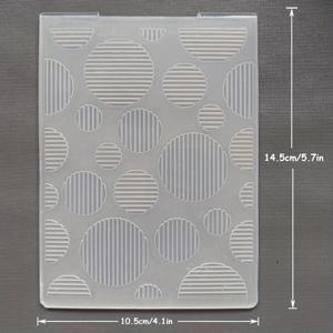 TEMU 원형 엠보싱 폴더로 독특한 카드와 앨범을 만들어보세요 - DIY 스크랩북! 이드 알아드하 무바라크