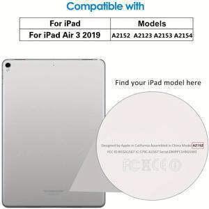 TEMU 아이패드 케이스, 아이패드 에어 1/2/3/4/5 프로 케이스, 미니 케이스 & 커버, 아이패드 2/3/4/5/6/7/8/9/10 프로 케이스, 지문 방지 코팅 TPU 투명 슬림 커버, 신형 아이패드 9.7/10.5/11/12.9 호환