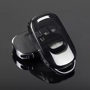 TEMU Honda 차량 시리즈에 적합한 풀 커버리지 차량 키 케이스 보호 커버, HONDA 키 케이스 11세대 시빅 아코르드 뉴 CR-V 브리즈 ZR-V 인스파이어 HR-V 인테그라 UR-V 차량 키 보호 쉘, 고급스럽고 편리한 패션 남녀 공용