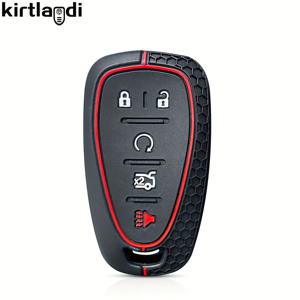 TEMU 실리콘 차량 리모컨 키 커버 케이스 - 쉐보레 크루즈, 볼트, 말리부, 이퀴녹스, 카마로 2016 2017 2018 2019 호환 키홀더 키 액세서리