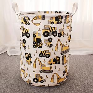 TEMU 1개, 접이식 옷 정리 바구니 대형 귀여운 가벼운 홈용 더러운 옷 보관함 장난감 정리통 잡동사니 수납 통 침대 밑 수납