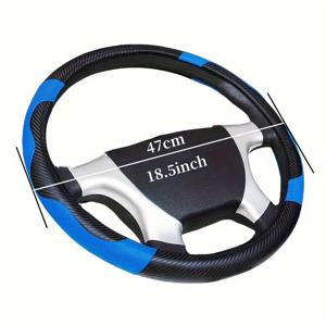 TEMU 자동차, 트럭, 버스용 핸들 커버는 인조 가죽으로 제작되었으며 내부 미끄럼 방지 및 내마모성 디자인으로 사계절에 적합합니다. 자동차, 버스, 엔지니어링 차량용 외경에 따라 주문해 주세요.