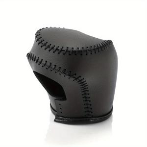 TEMU 인조 가죽 기어 변속 노브 커버, 범용 핏, 우아한 스티칭, 내구성 있는 손 보호, 토요타 모델과 호환 가능 (Corolla Cross, Camry, ALLION, CH-R, C-hr, Avalon 2019-2023)