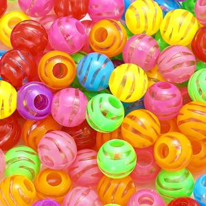 TEMU 50개 12mm 컬러풀 아크릴 하트 비즈 대형 구멍 - 데이 주얼리 만들기용 DIY 팔찌, 목걸이, 귀걸이 및 키체인 공예 재료 | 장식적인 비드 디자인 | 광택 있는 비드 마감, 주얼리 제작용 비즈