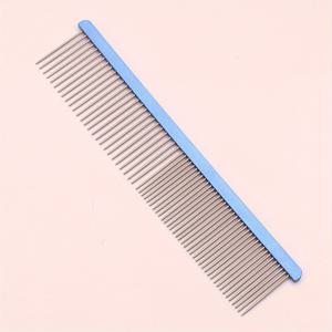 TEMU 전문 알루미늄 개 그루밍 빗, 고양이와 개용 펫 헤어브러시, 털 관리용 클리닝 브러시 6904